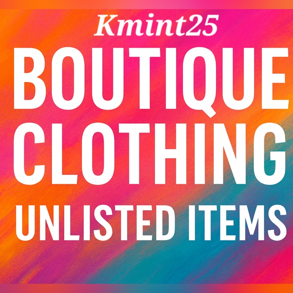 Unlisted Boutique Clothing Items